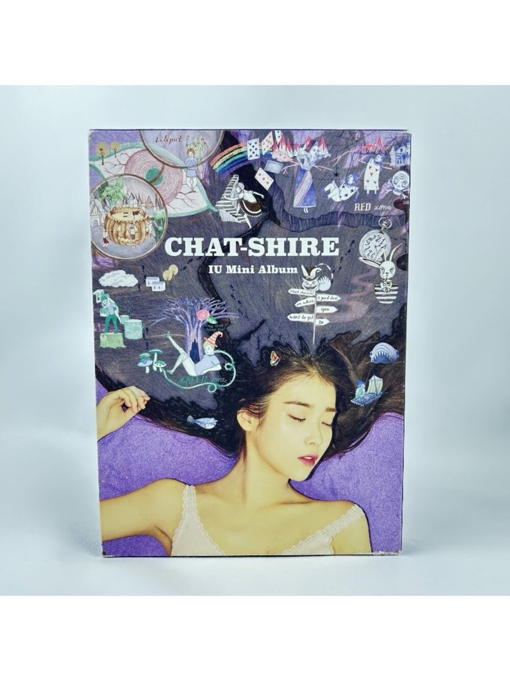 IU Chat-Shire 4th Mini Album 2015 Includes Music CD, Map and Book Inside Sleeve